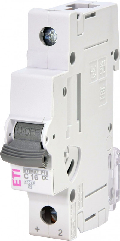 intrerupator de circuit etimat p10-dc 1p c16 001903030